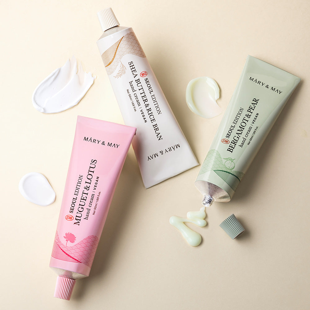 Seoul Edition Hand Cream Trio Set (50ml x3) - By Mary&May